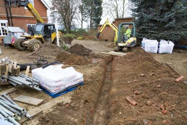 Drainage Ditch Digging in Boston