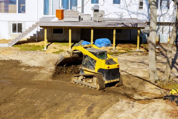 Backyard Grading Service in Boston