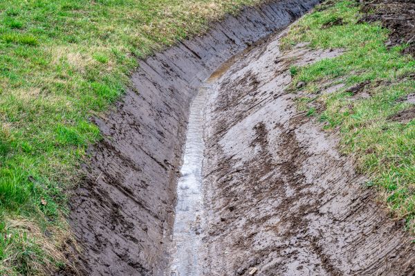 Cost of Drainage Ditch Construction in Boston