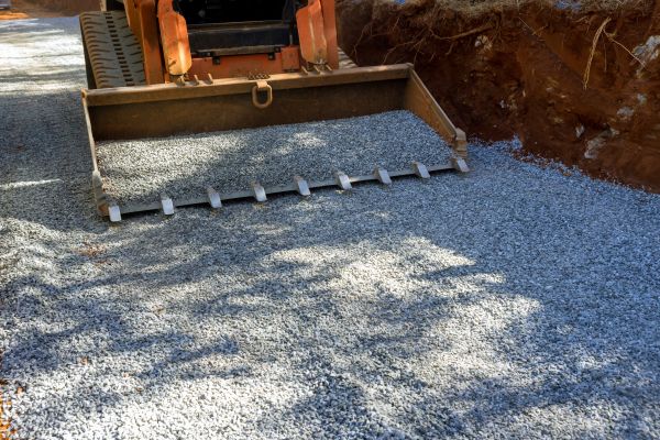 Gravel Driveway Rut Repair in Boston