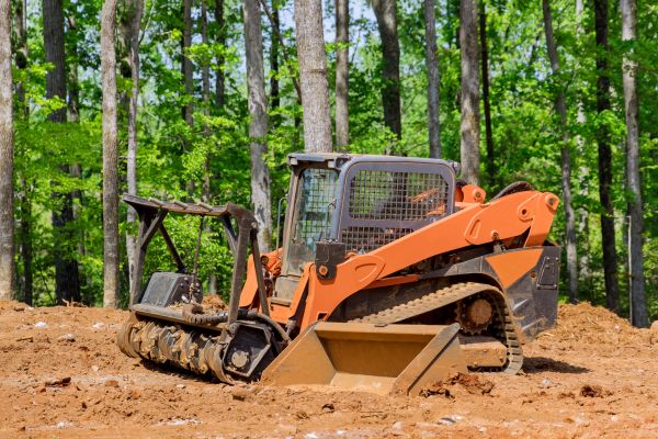 Bulldozer Land Leveling in Boston