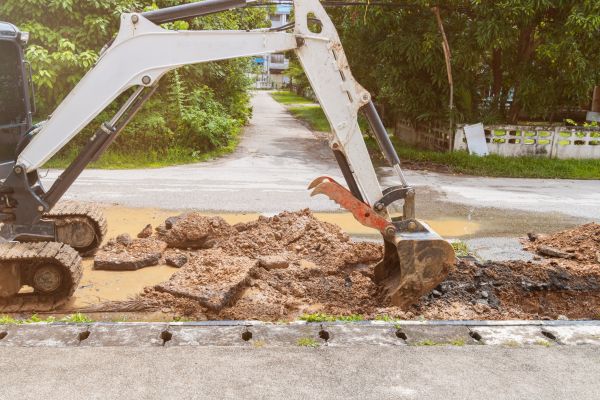 Cost of Water Line Excavation in Boston