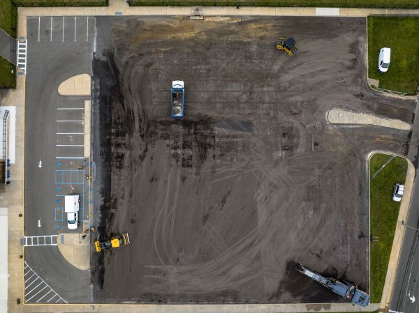 Parking Lot Excavation in Boston