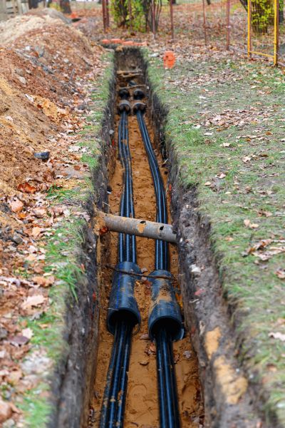 Electrical Line Excavation in Boston